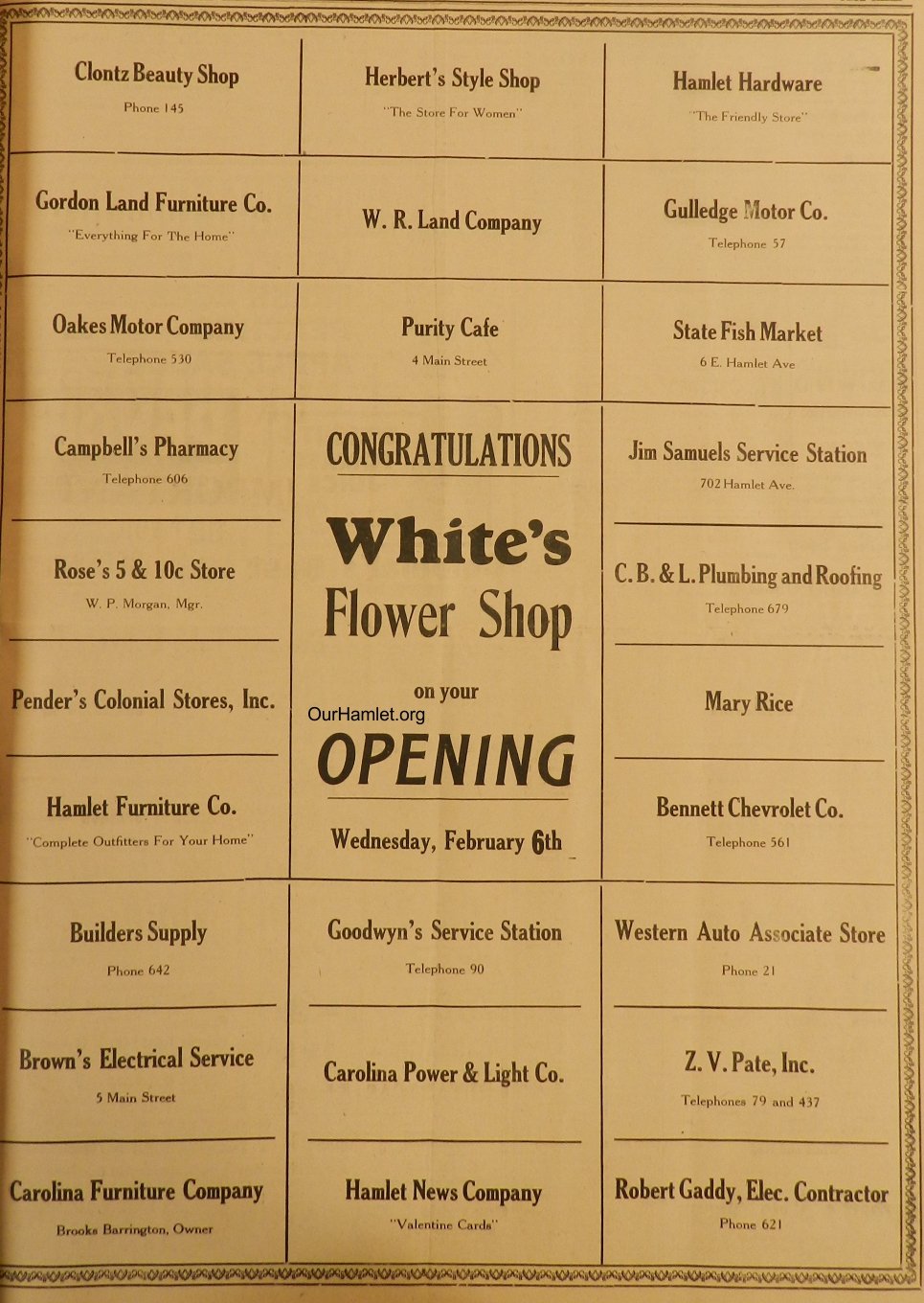 1946 Whites Flower Shop stores OH.jpg