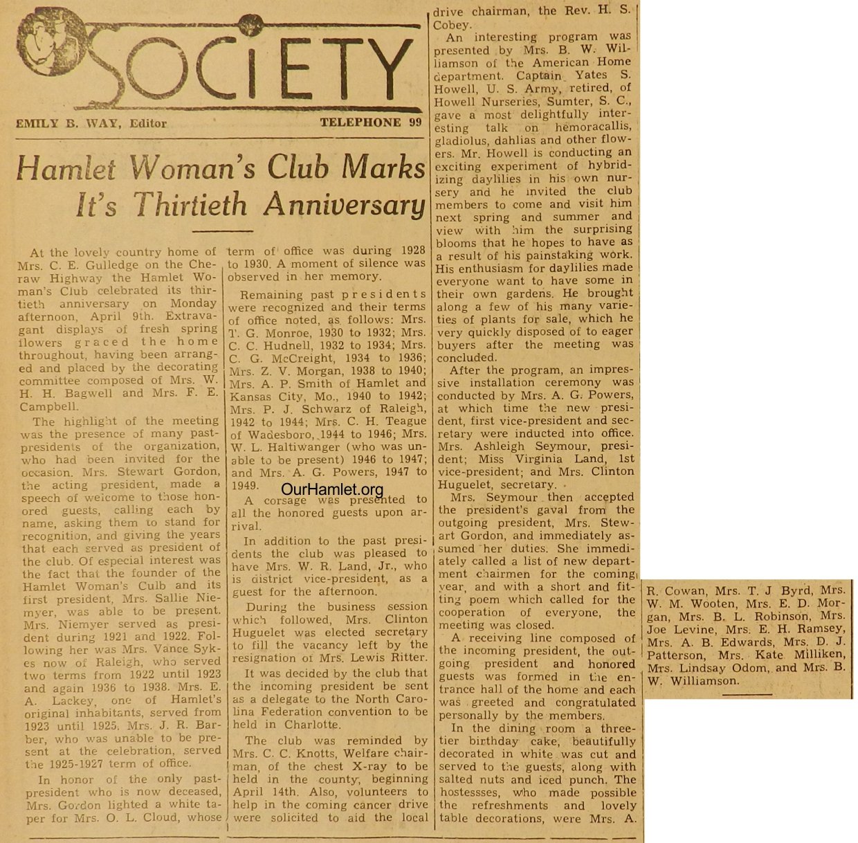 1951 Womans Club History OH.jpg
