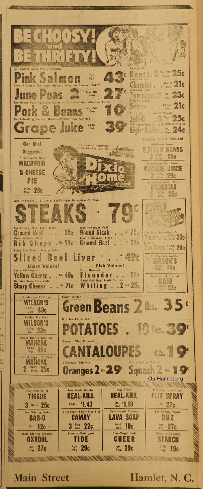 1953 Dixie Home grocery OH.jpg