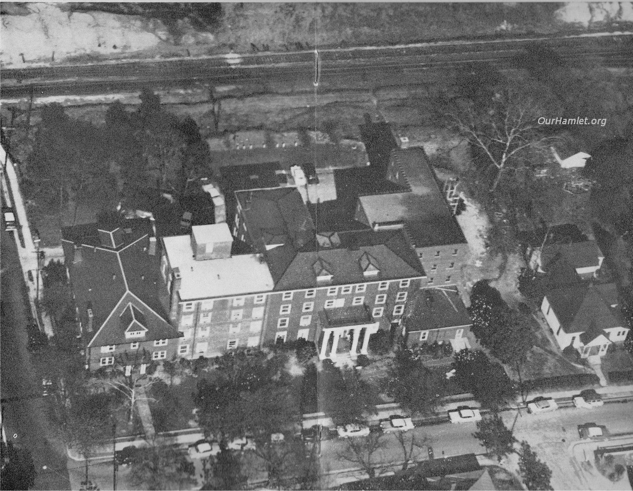 Hamlet Hospital aerial 1960OH.jpg