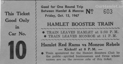 1967 HHS Booster Train Ticket aOH.jpg