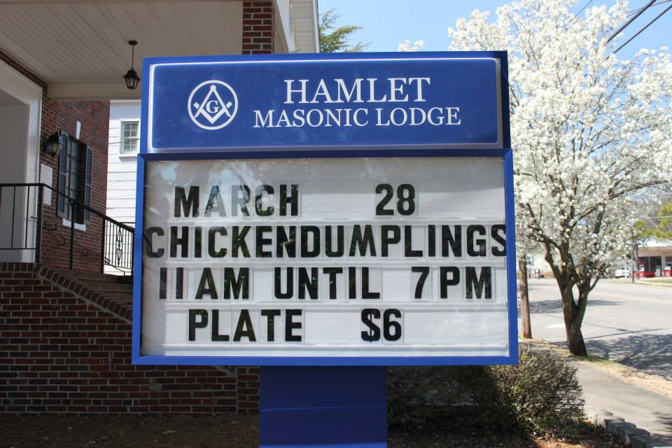 Hamlet Masonic Lodge Chicken n Dumplings 2014.jpg