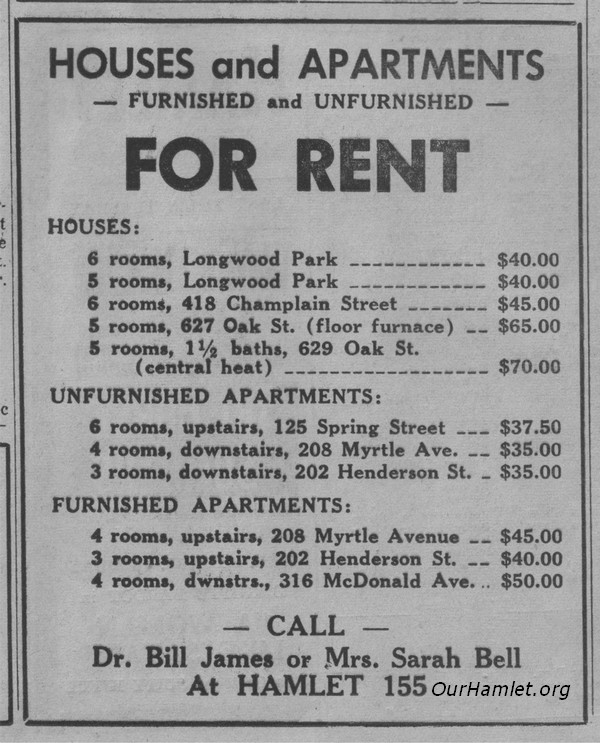 W D James Rentals 1959OH.jpg