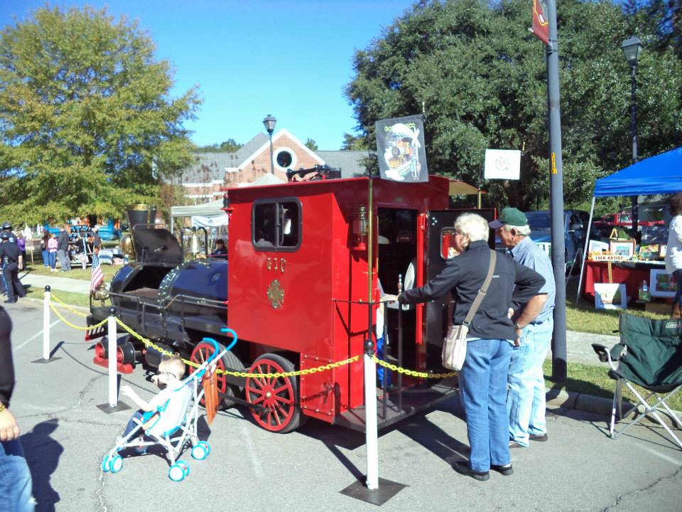 Gene Ross with his Train Cooker 10-25-2014.jpg