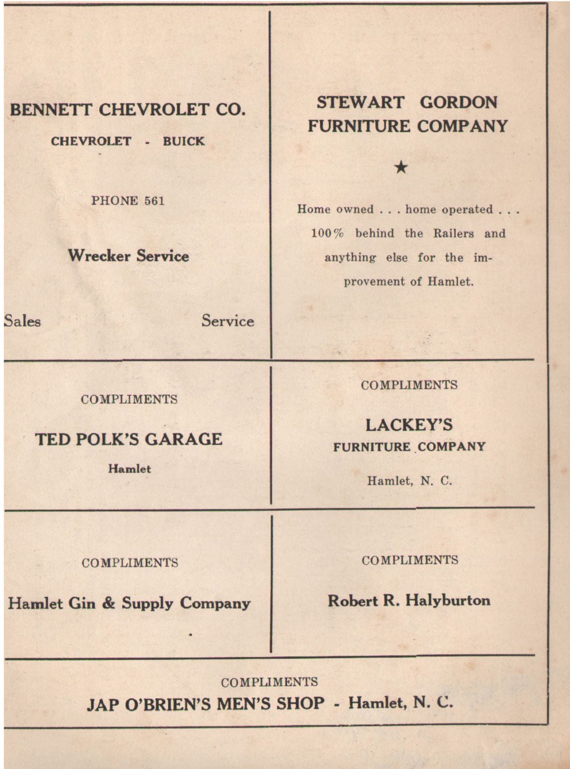 Hamlet Railers 1950 4.jpg