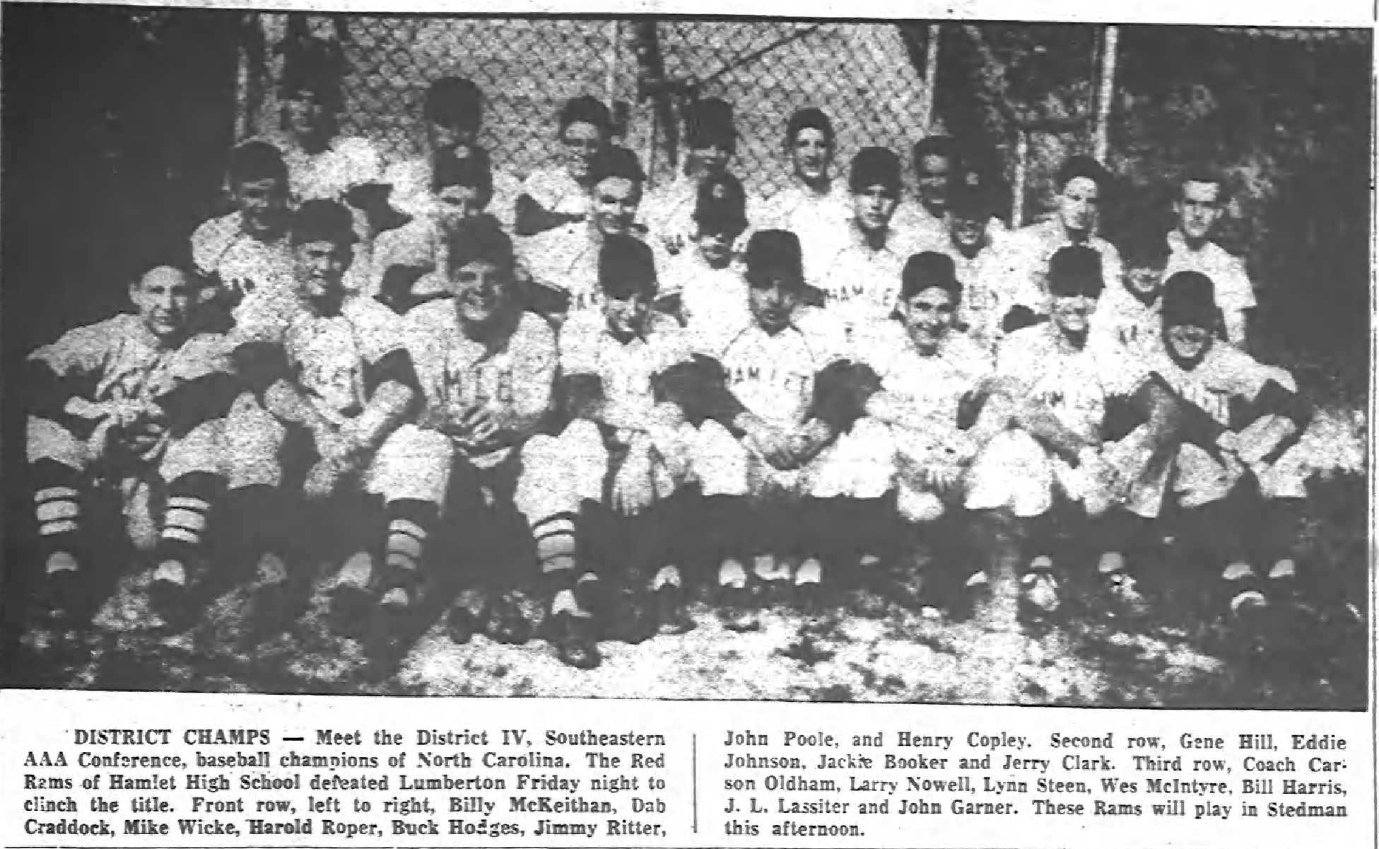 Hamlet District Champs 1960.jpg