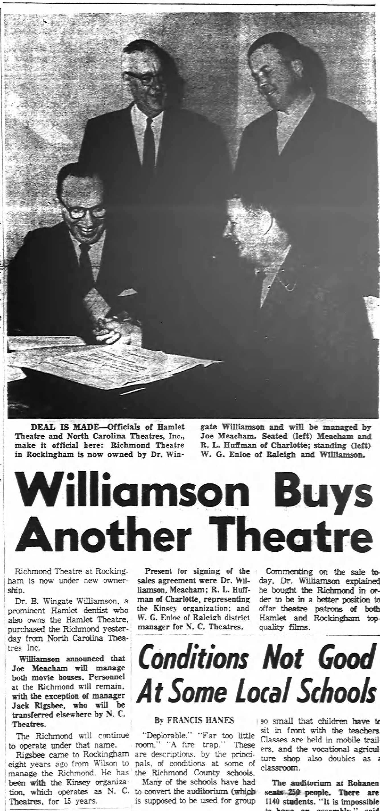 1966 Wingate buys Richmond Theater 1-21-1966.jpg