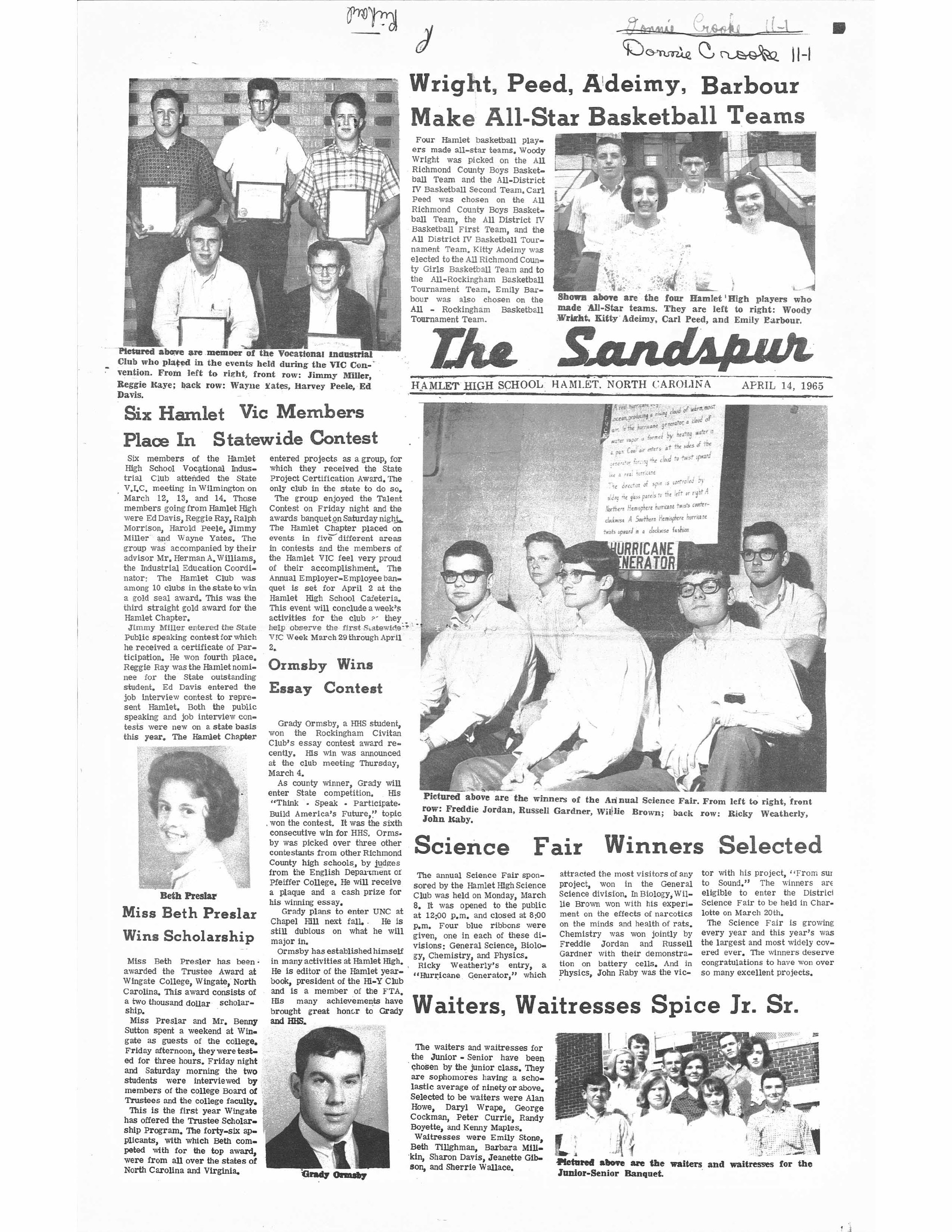 Sandspur April 1965.jpg