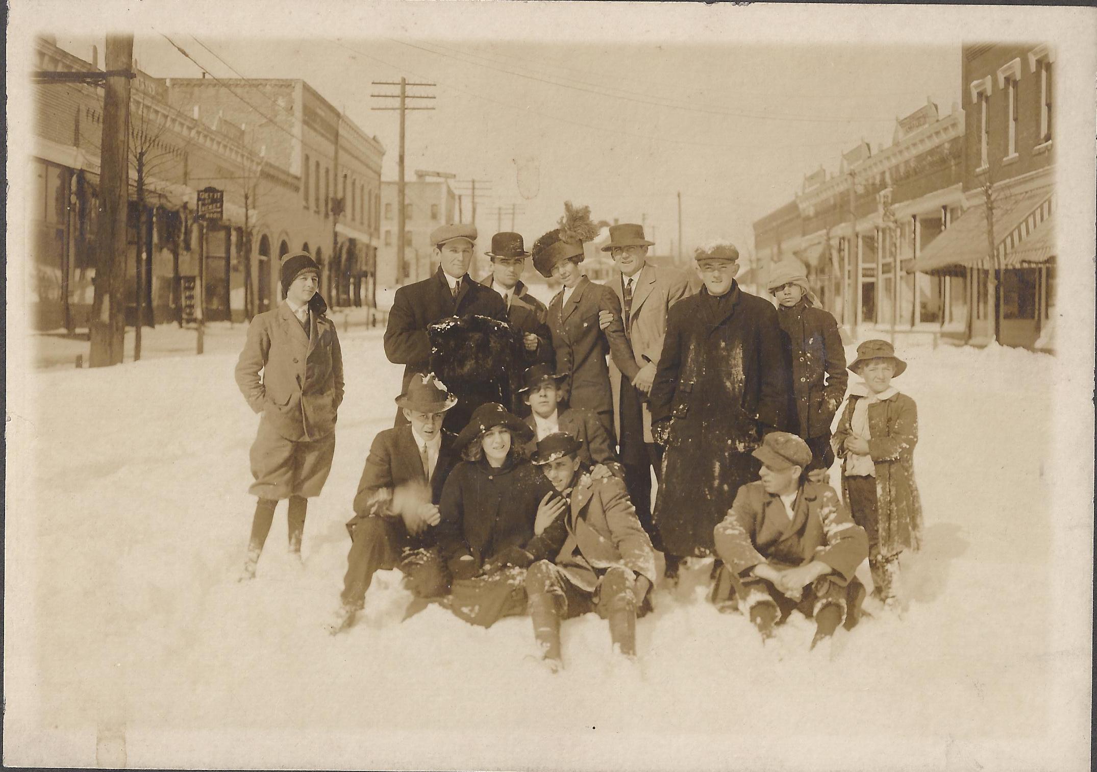 Hamlet Snow Storm Unknown Date but probably 1910-1920.jpg