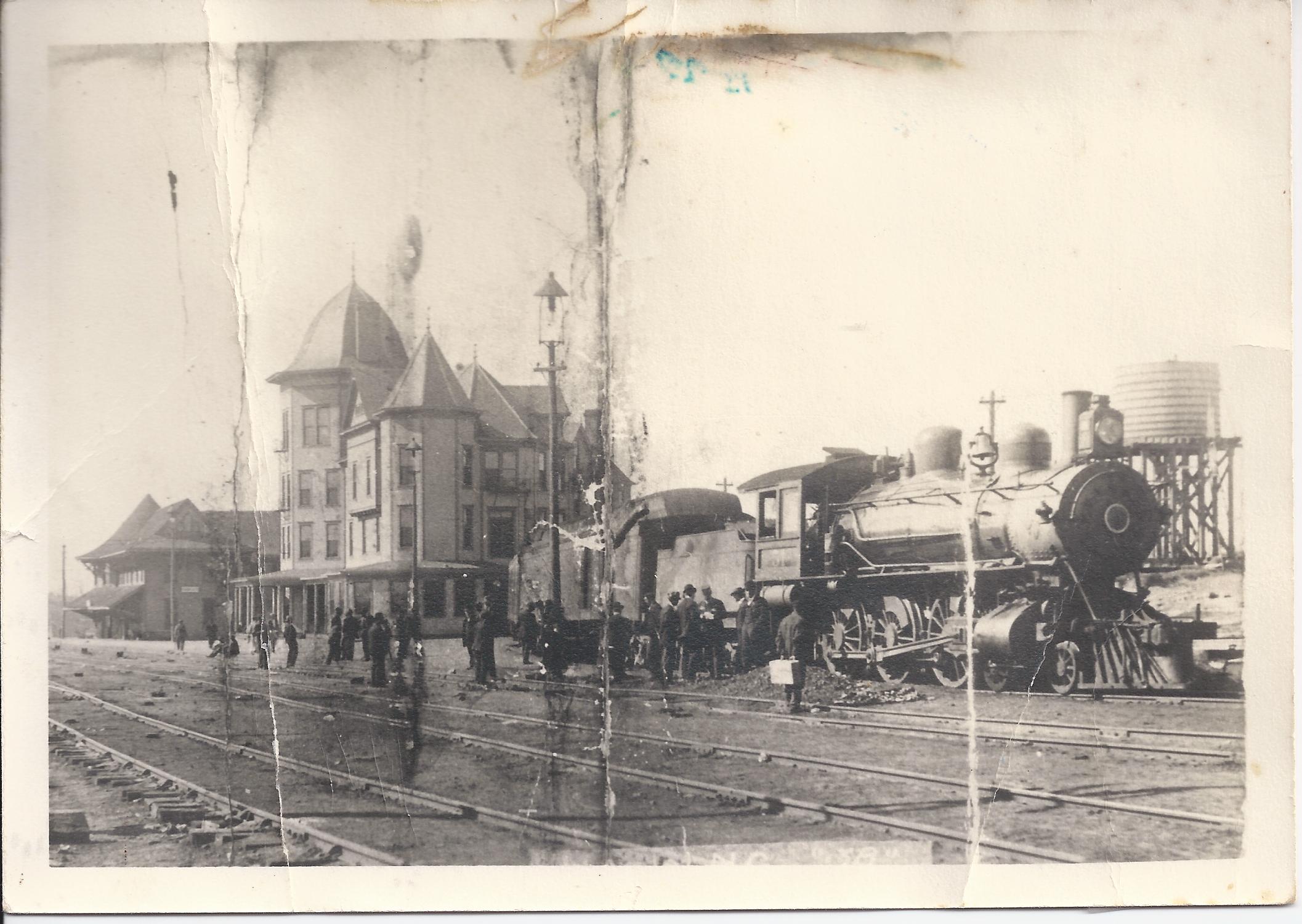 Seaboard Train Station and Seaboard Hotel, Hamlet NC.jpg