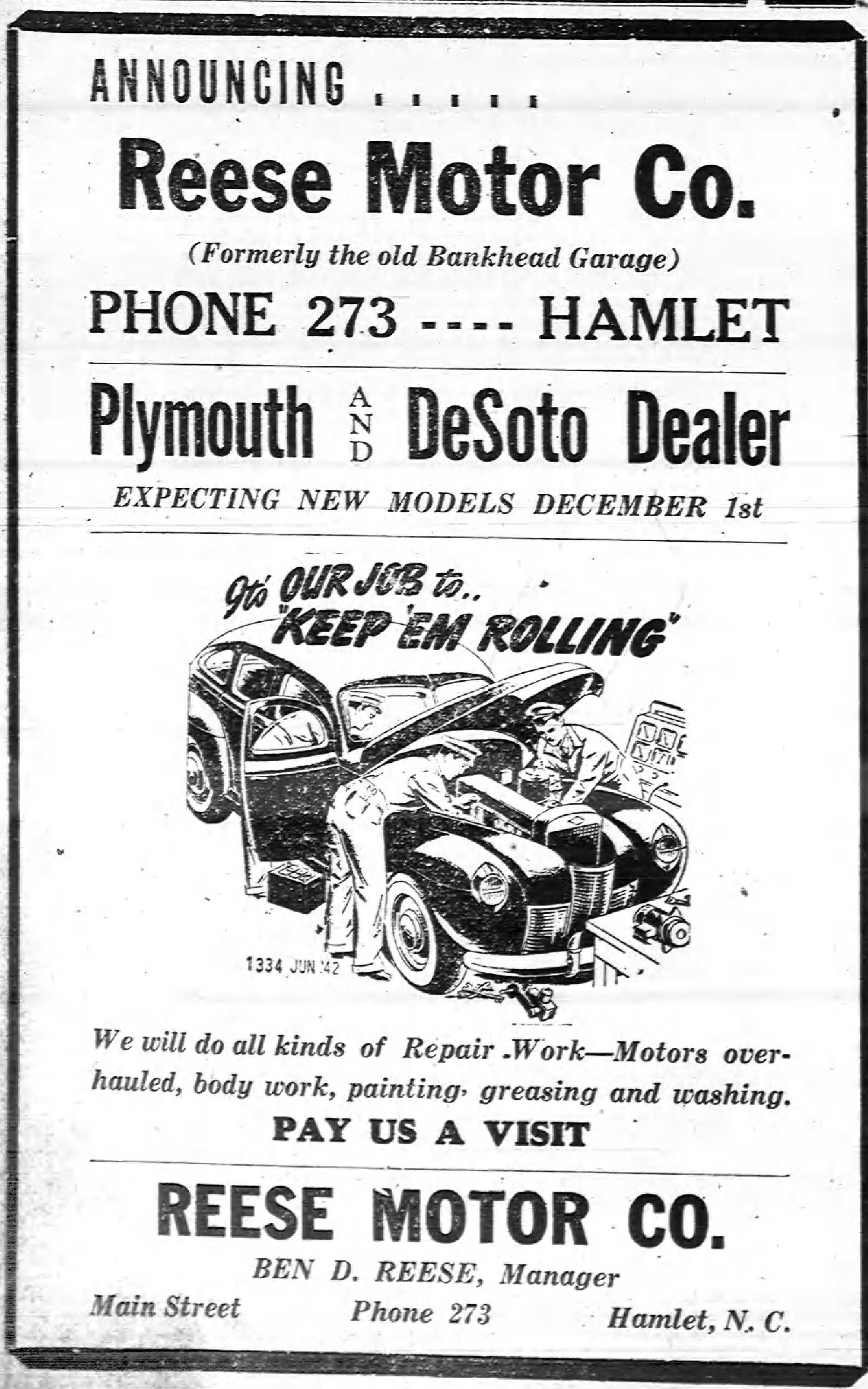 1945 Reese Motor Company.jpg