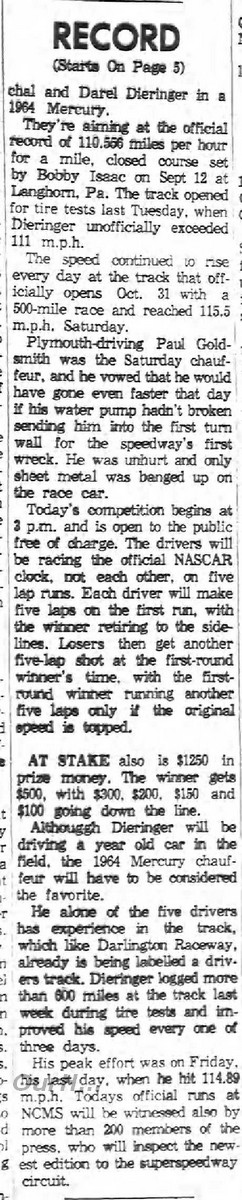 1965 Speedway speed record bOH.jpg