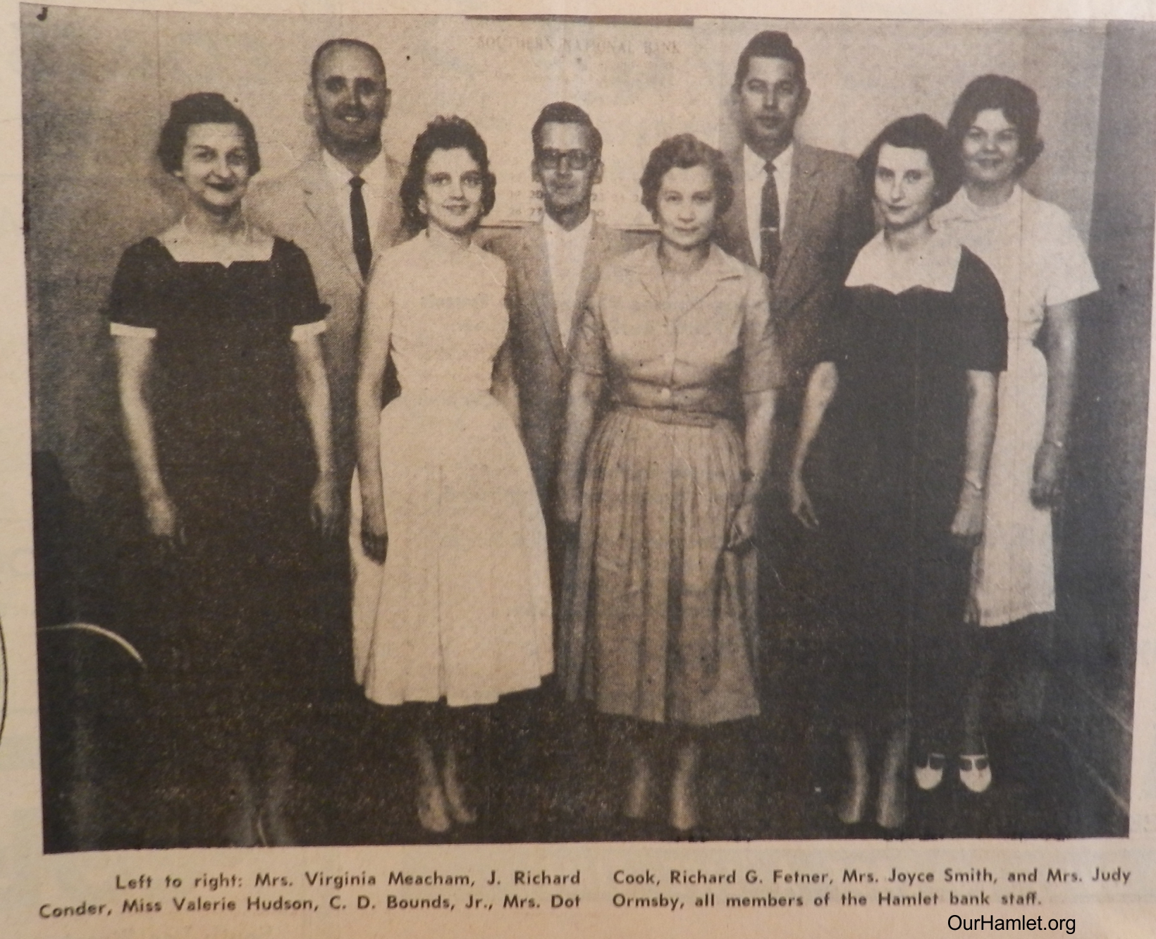 1960 Southern National Bank staff OH.jpg