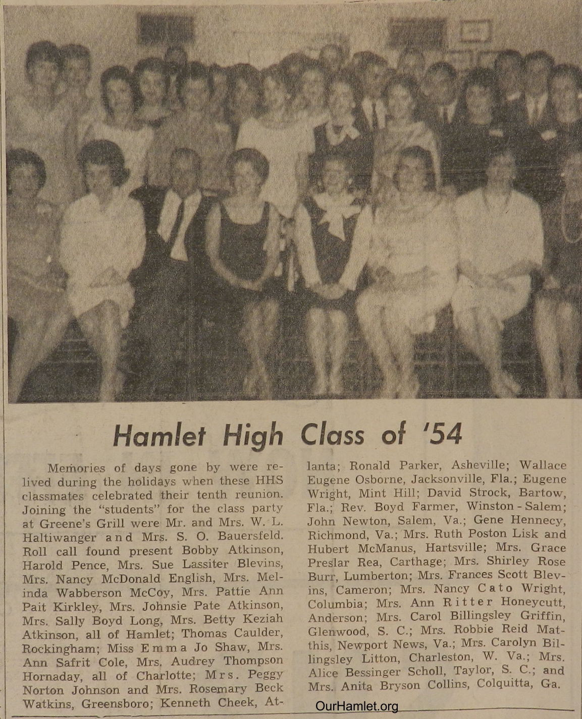 1965 HHS Class of 1954 OH.jpg