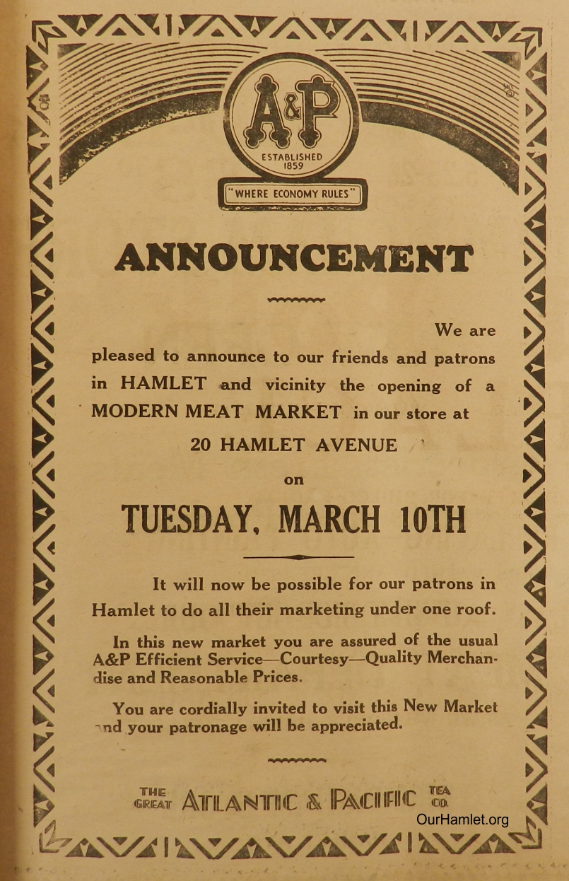 1931 A and P meat market OH.jpg