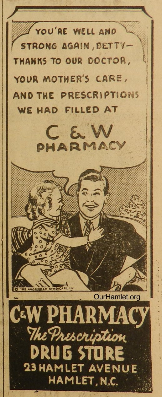 1945 C and W Pharmacy OH.jpg