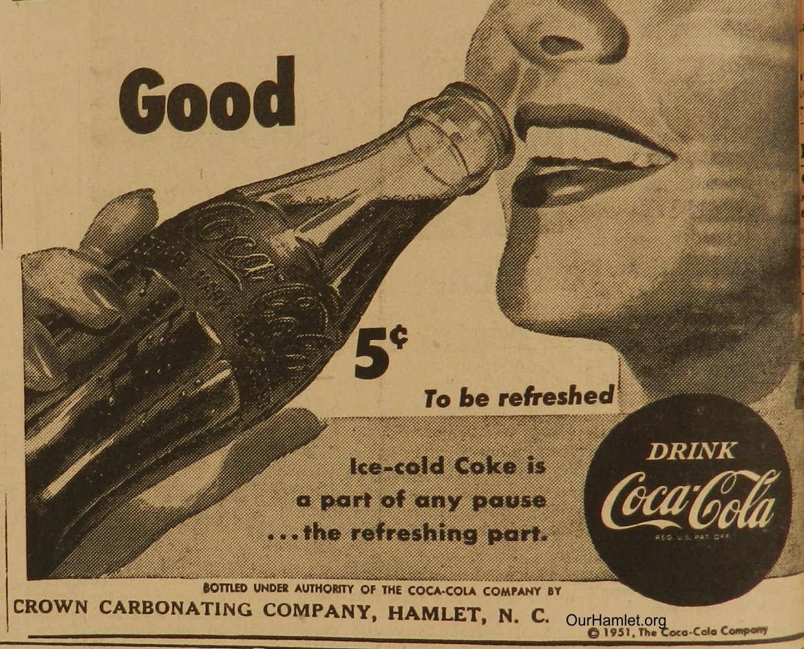 1951 Hamlet Coca Cola OH.jpg