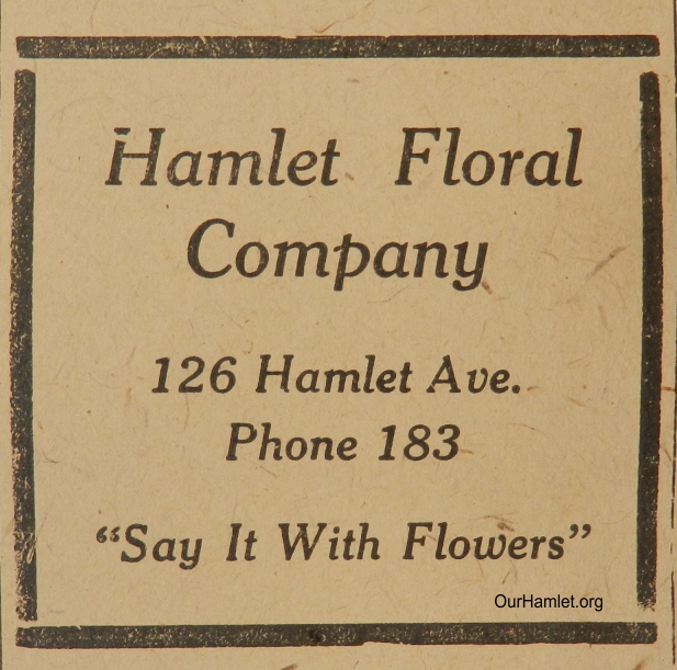 1924 Hamlet Floral Co OH.jpg