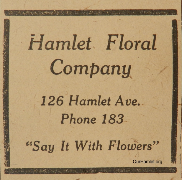 1924 Hamlet Floral Co OH.jpg