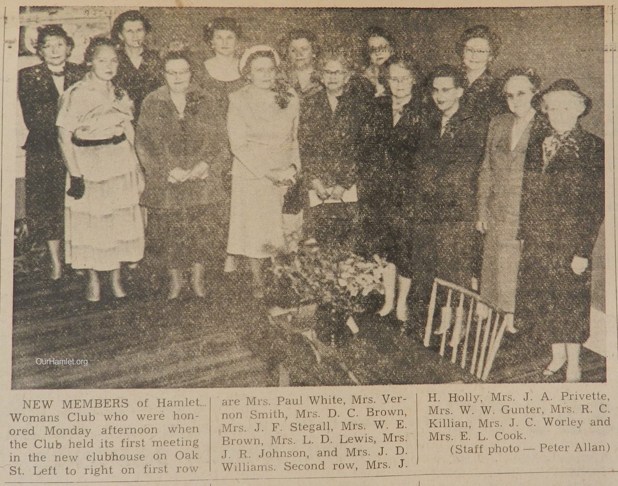 1954 Womans Club new members OH.jpg