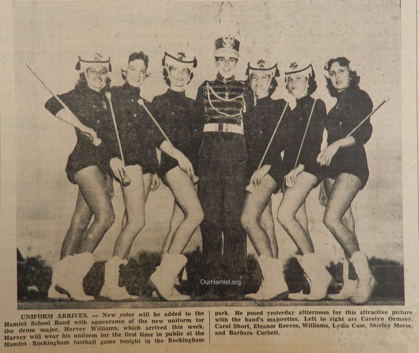 1955 HHS Band Uniforms OH.jpg