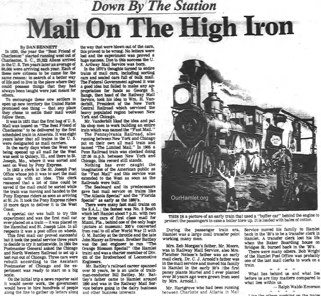 Down by the Station - Mail on the High Iron OH.jpg