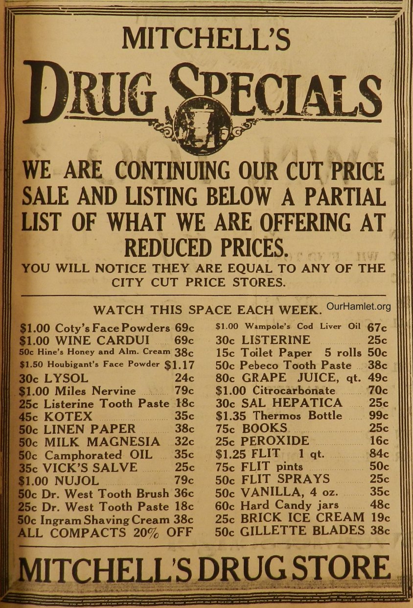 1930 Mitchells Drug Store OH.jpg