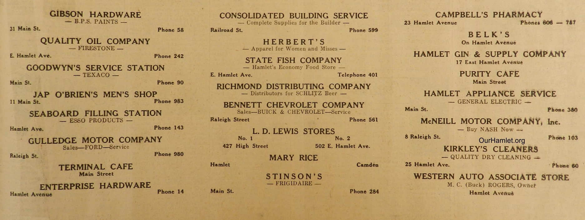 1951 Hamlet stores OH.jpg