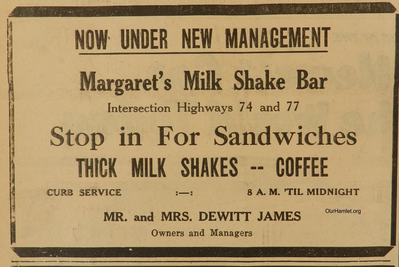 1951 Margarets Milk Shake Bar OH.jpg