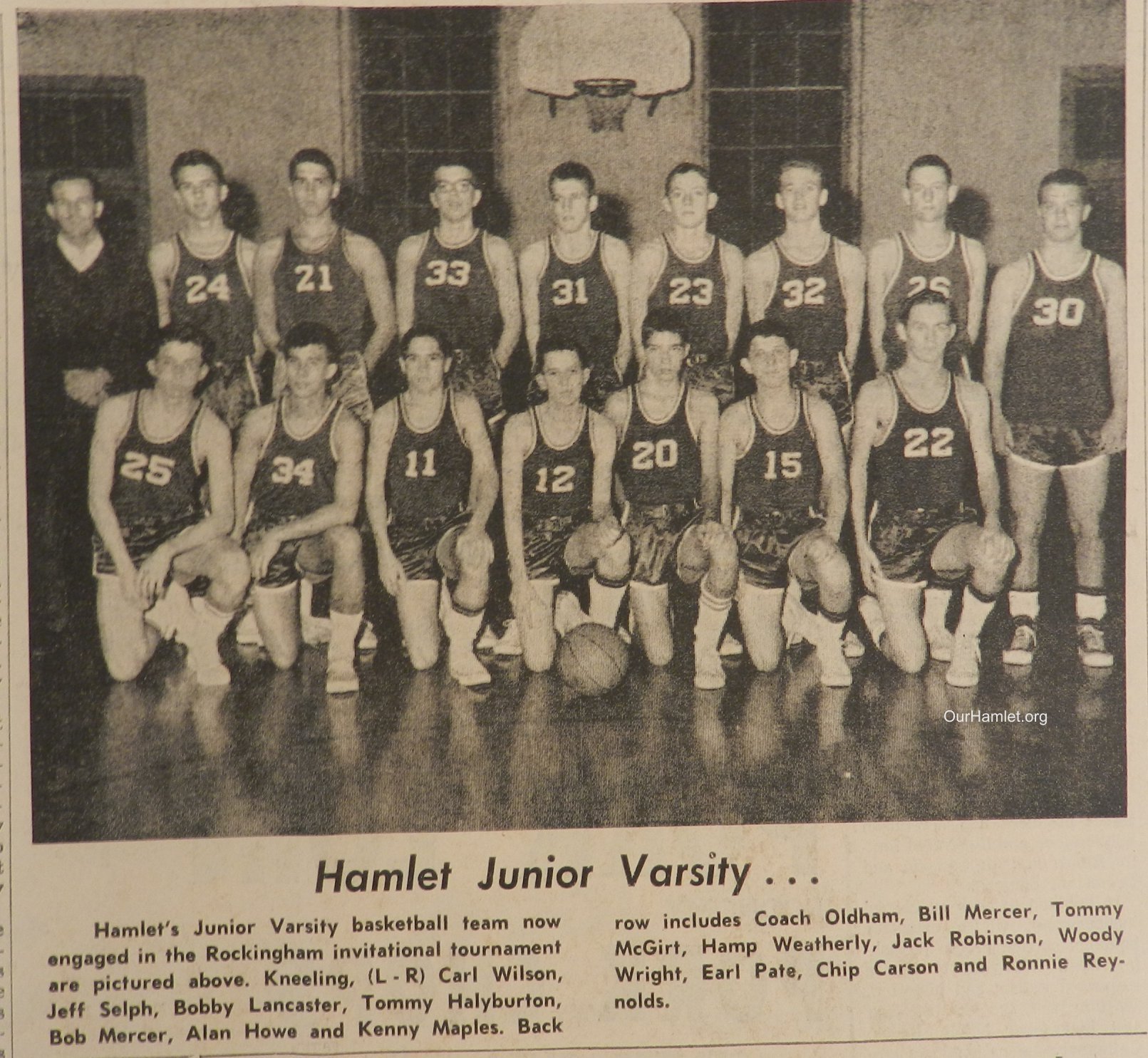 1964 HHS Junior Varsity OH.jpg