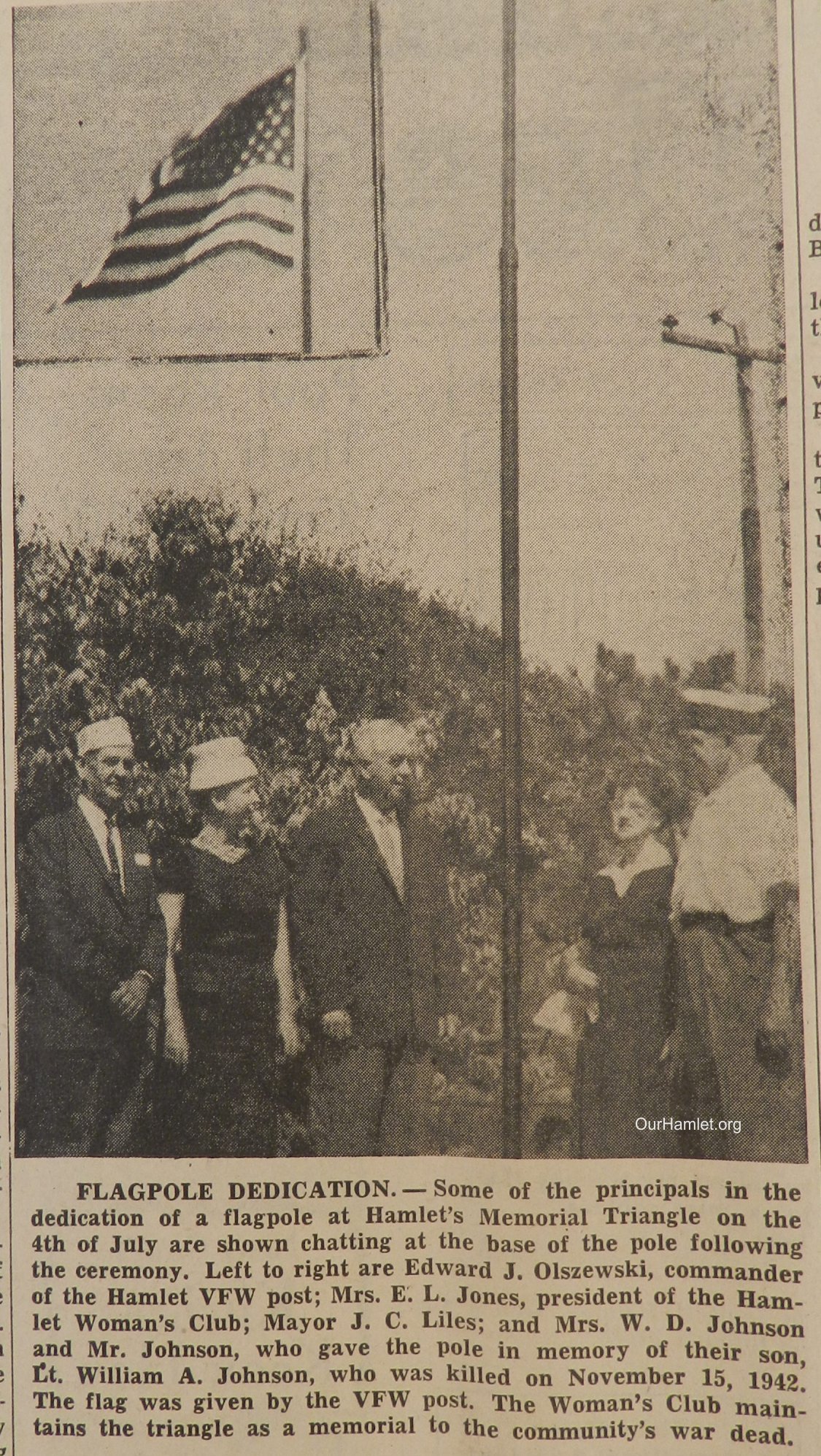 1960 Flagpole dedication OH.jpg