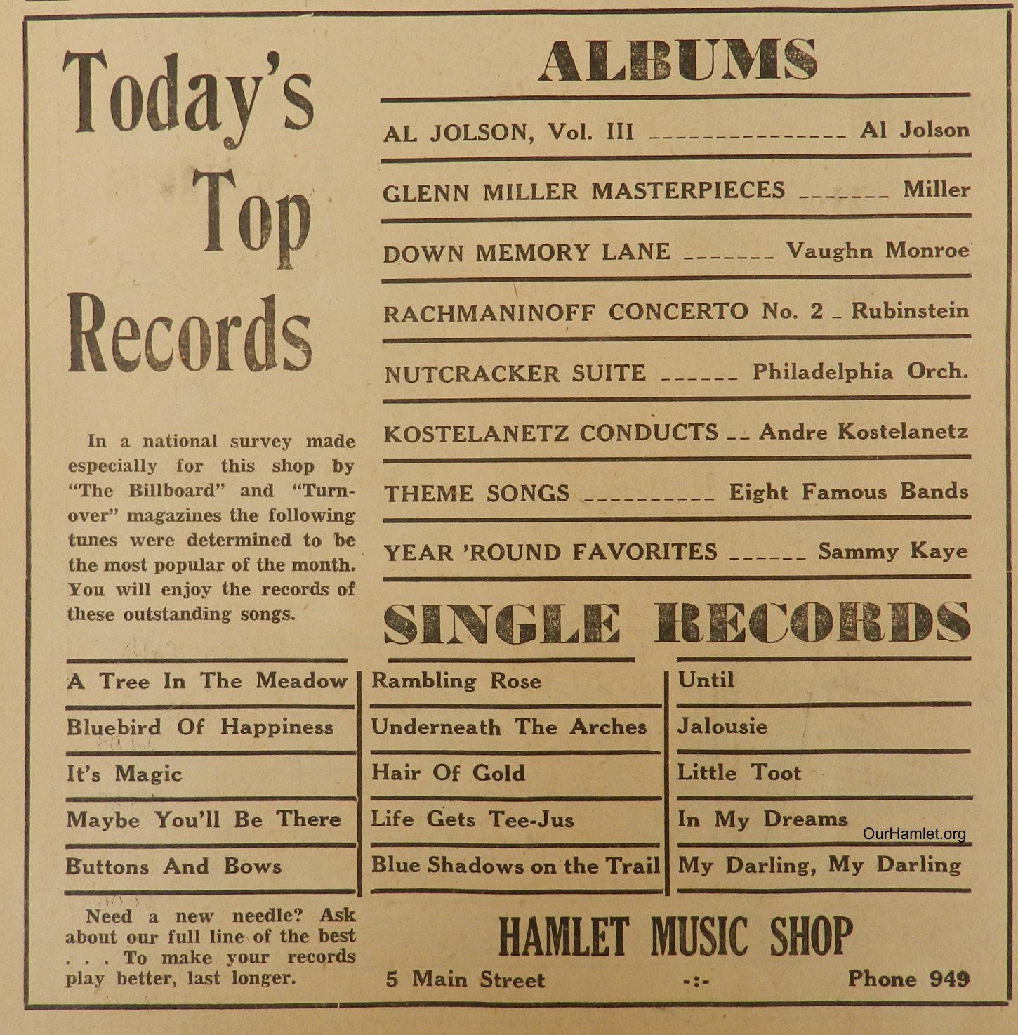 1948 Hamlet Music Shop OH.jpg
