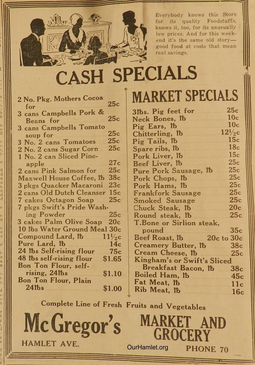 1931 McGregors Grocery OH.jpg