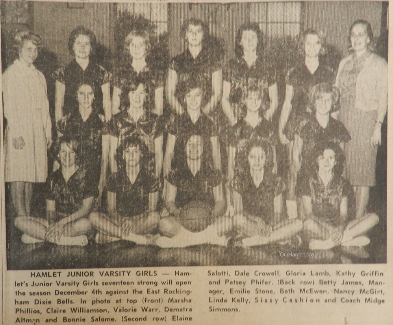 1964 HHS Girls JV OH.jpg