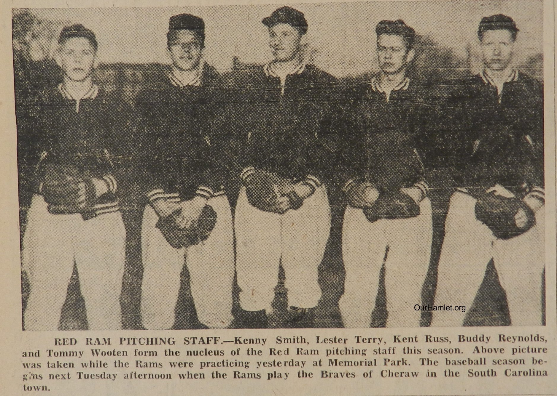 1955 HHS pitchers OH.jpg