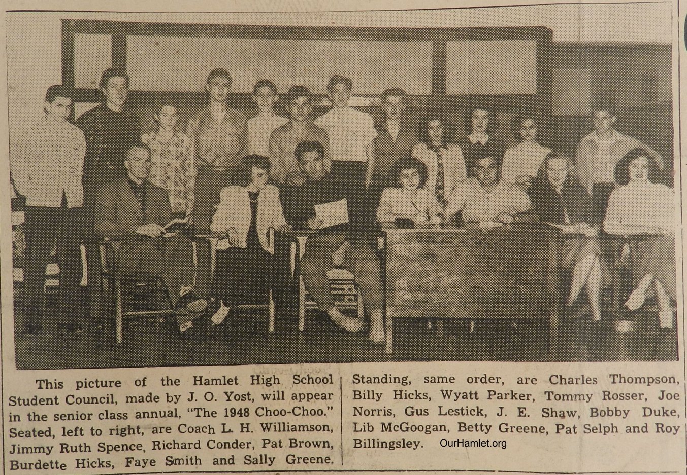 1949 HHS Student Council OH.jpg