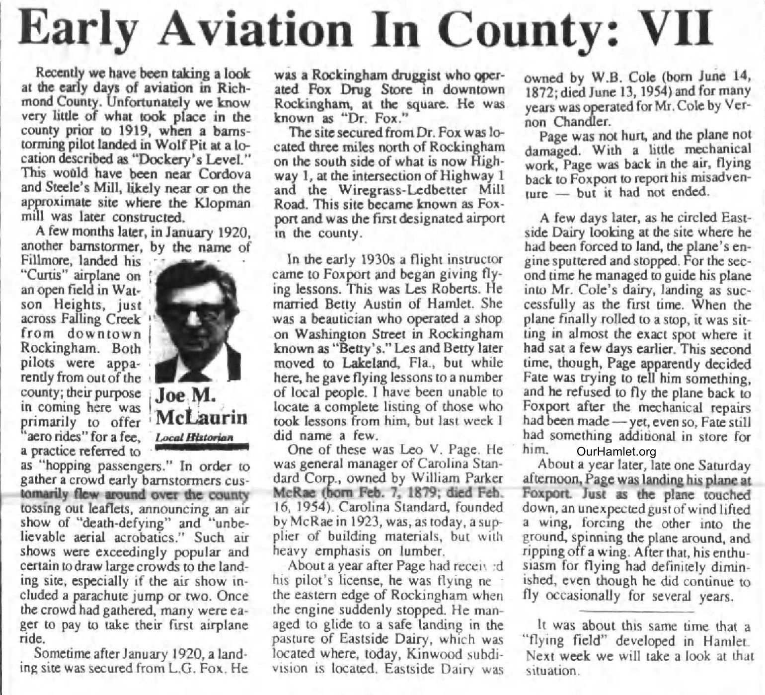 Joe McLaurin Early Aviation in the County 7 OH.jpg