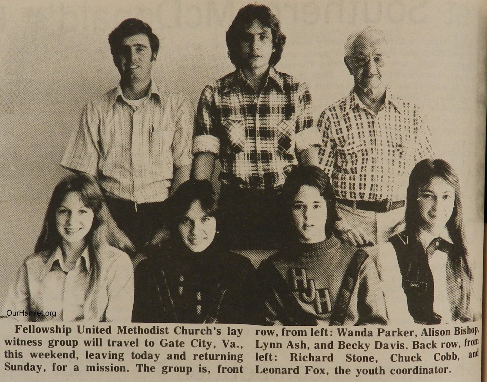 1975 Methodist Youth group OH.jpg