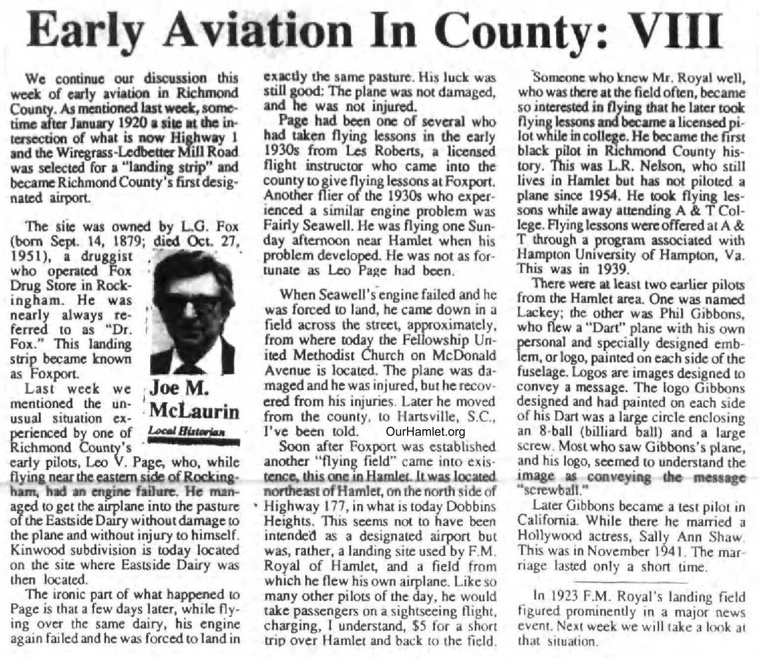 Joe McLaurin Early Aviation in the County 8 OH.jpg