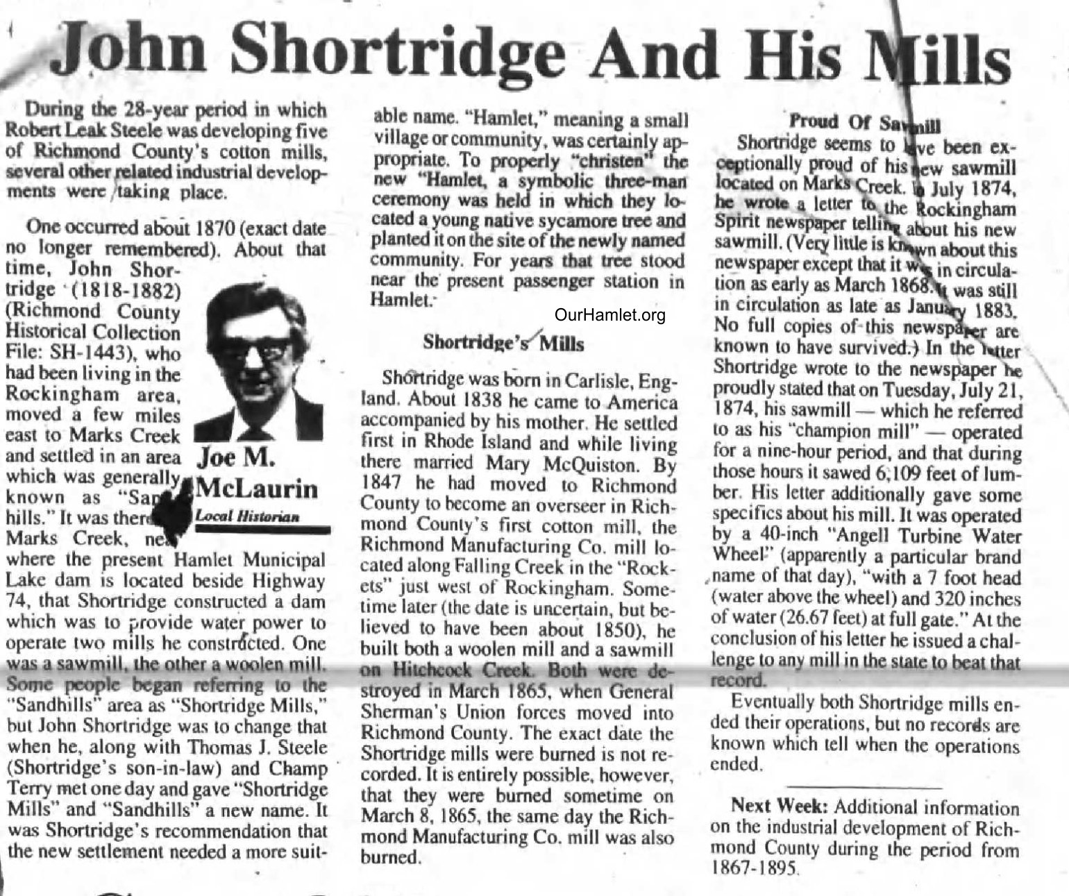 Joe McLaurin John Shortridge and his Mills OH.jpg