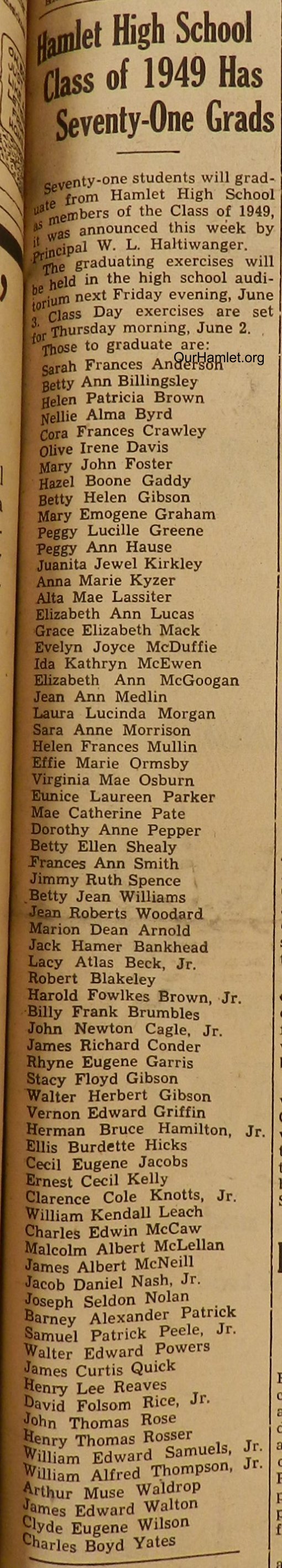 1949 HHS Graduates OH.jpg