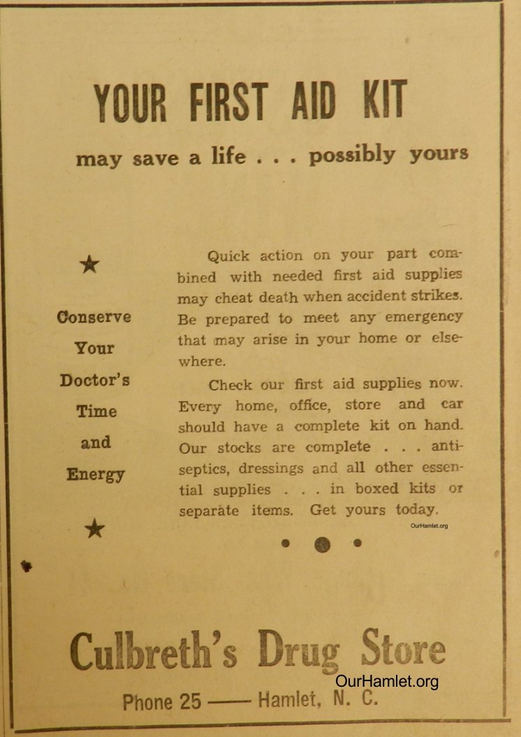 1945 Culbreth's Drug Store OH.jpg