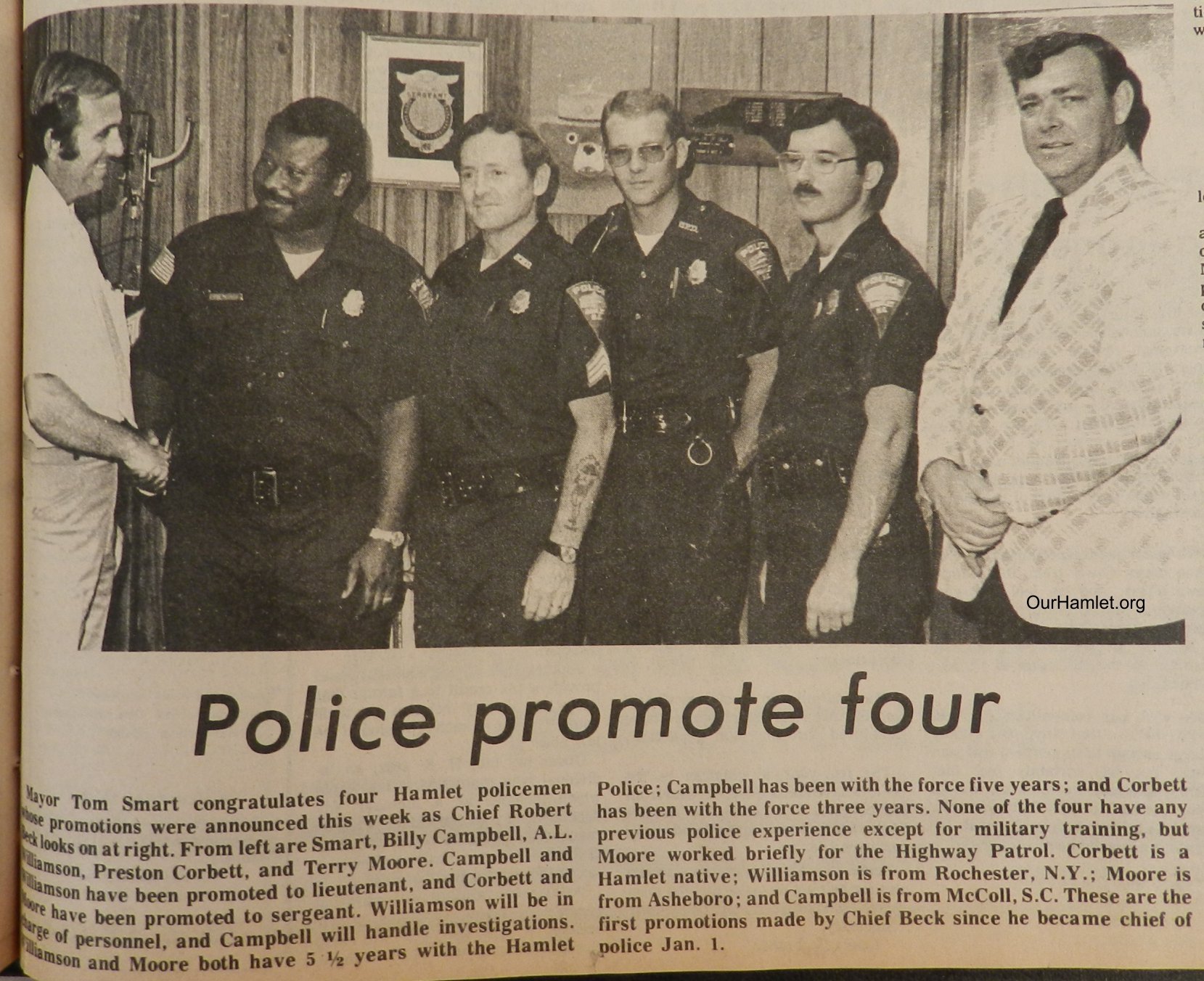 1977 Police promote OH.jpg