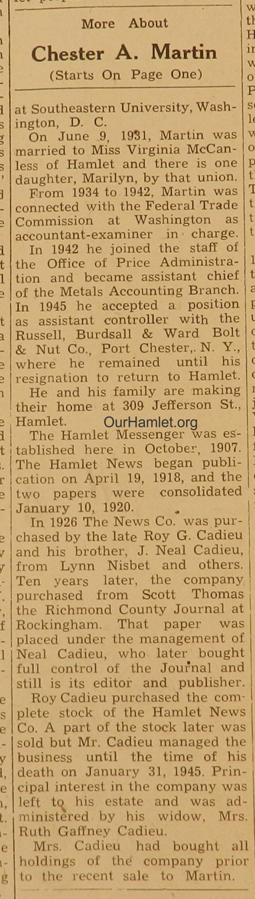 1947 Barney Martin Hamlet News b OH.jpg
