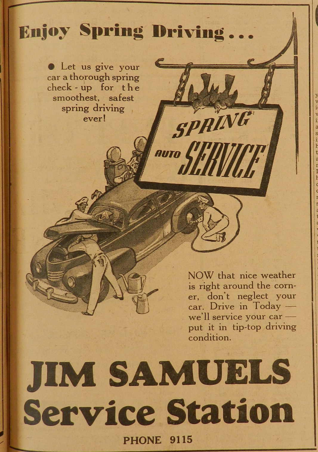 1947 Jim Samuels Service Station.jpg