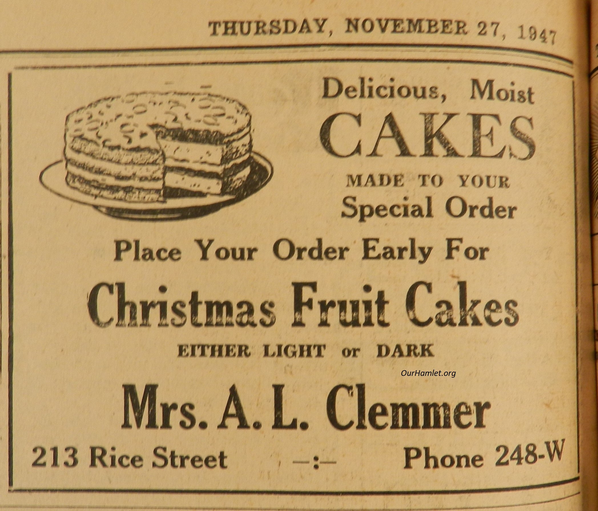 1947 Clemmer Cakes OH.jpg
