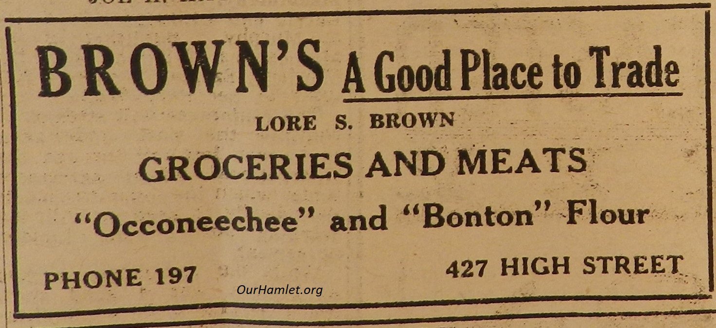 1934 Brown's Groceries OH.jpg