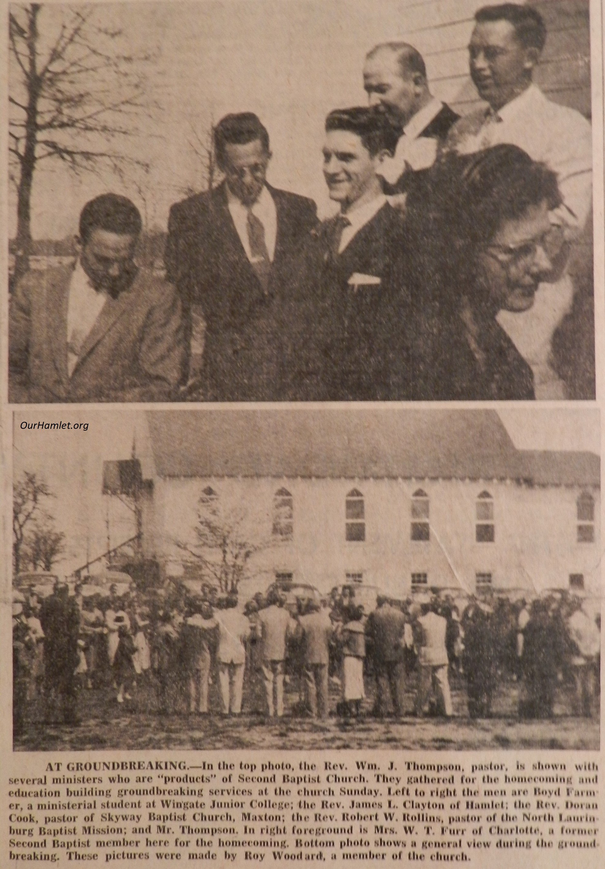 1957 Second Baptist ground breaking OH.jpg