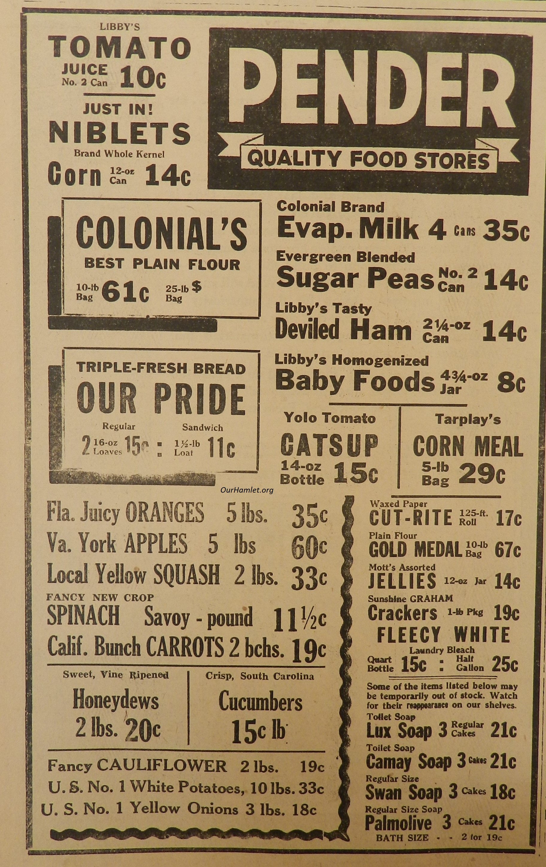 1945 Pender Food Store oh.jpg