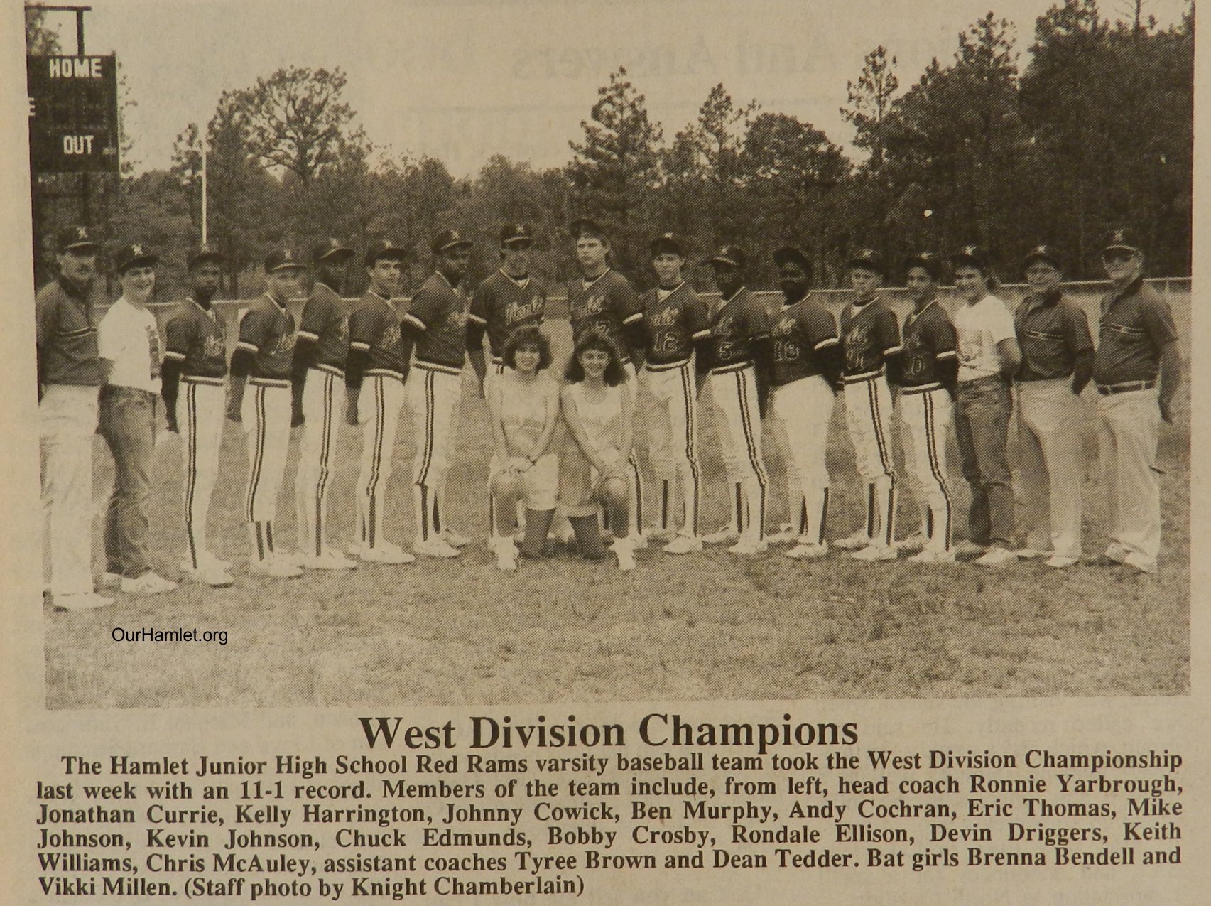 1988 Hamlet Junior baseball OH.jpg